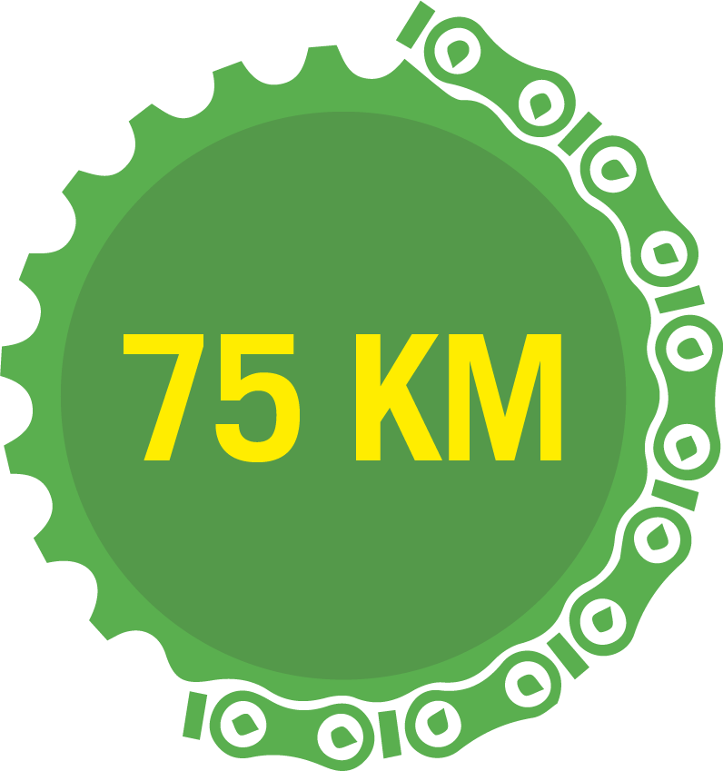75km route