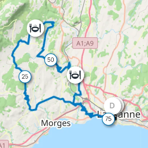 75km map