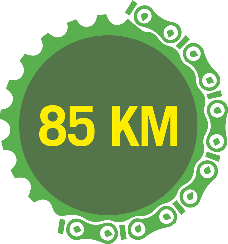 85km route